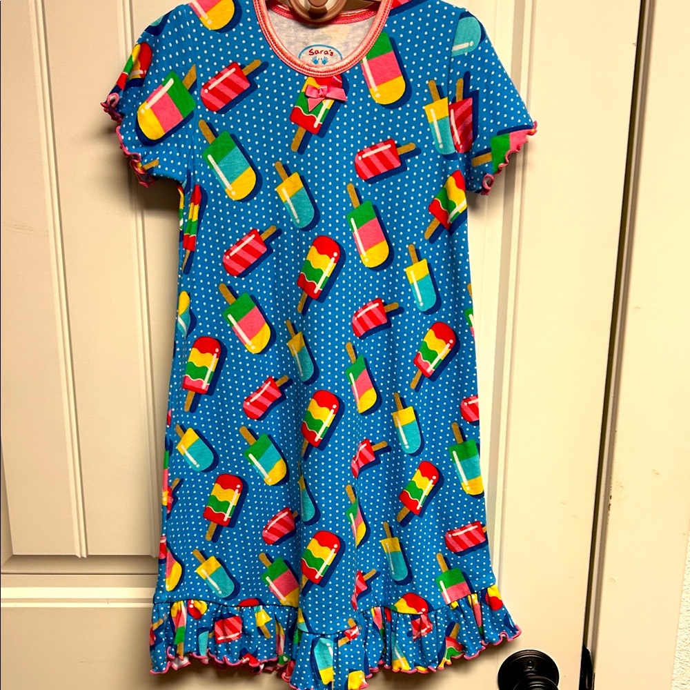 Sara’s Prints Size 5 Popsicle Dress. Multicolor. EUC
